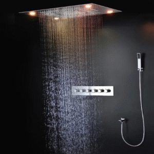 2022 Luxury LED Ceiling Shower System