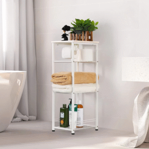 4-Tier Bathroom Storage Shelf