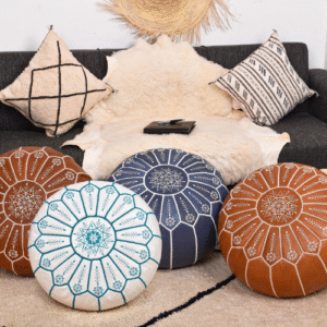 Unstuffed Ottoman Footstool